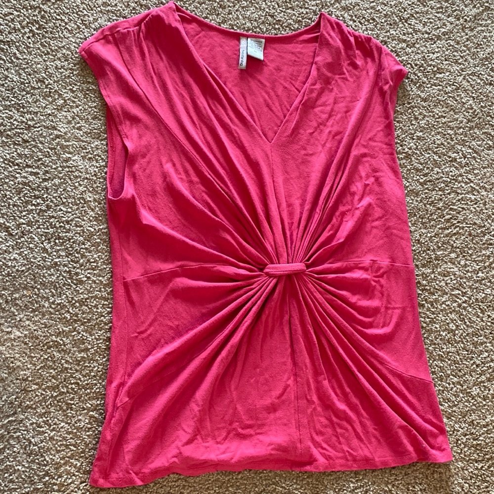 Pink cotton blouse